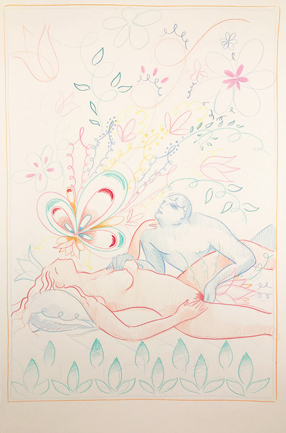 Lover's Adoration by Alphachanneling  at Olsen Gallery