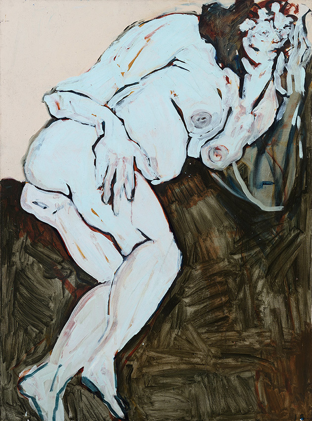 Cardhous with Nude by Jesse Edwards at Olsen Gallery