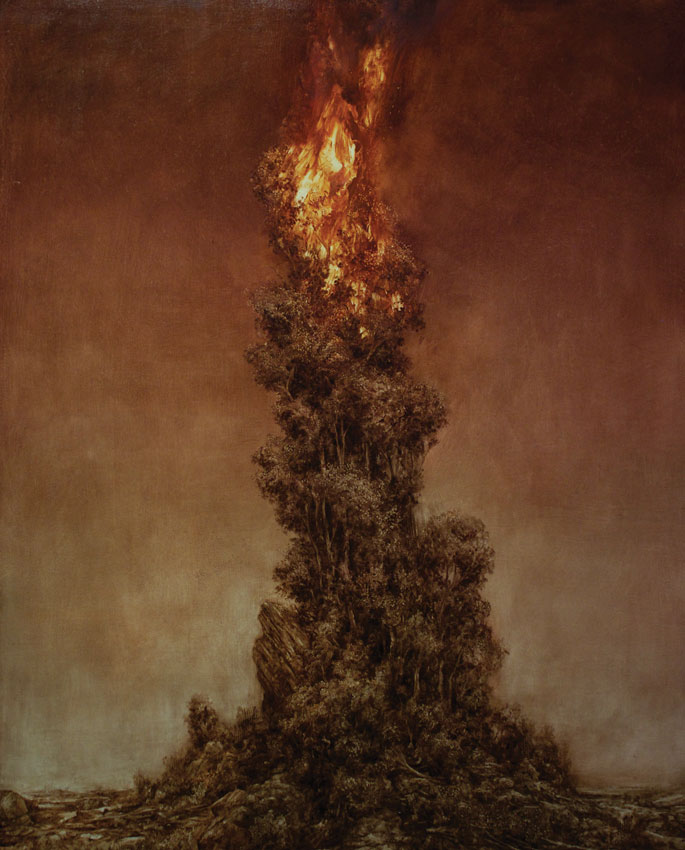 Black Lung (Apostle) by Peter Gardiner at Olsen Gallery