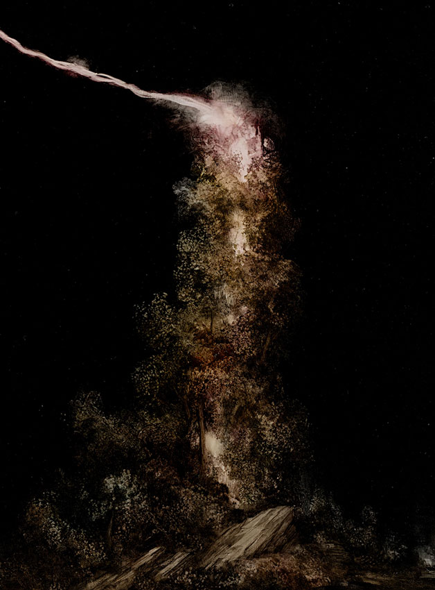 Lightning (Above as Below) by Peter Gardiner at Olsen Gallery