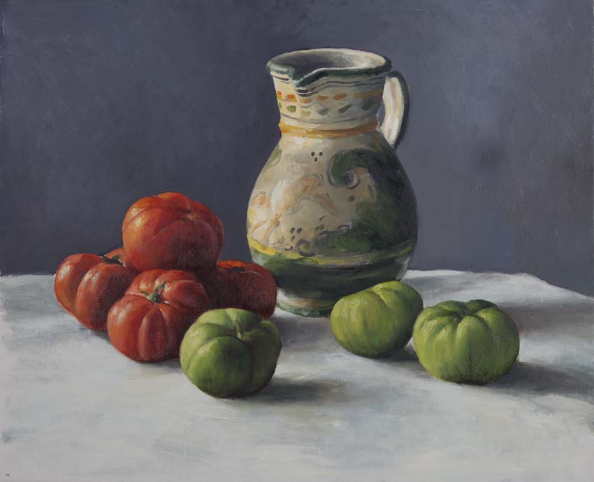 Bowl of Cherries by Peter Churcher at Olsen Gallery