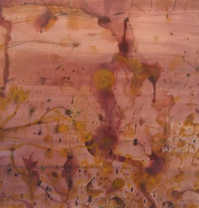 After a Bush Fire Broome by John Olsen at Olsen Gallery