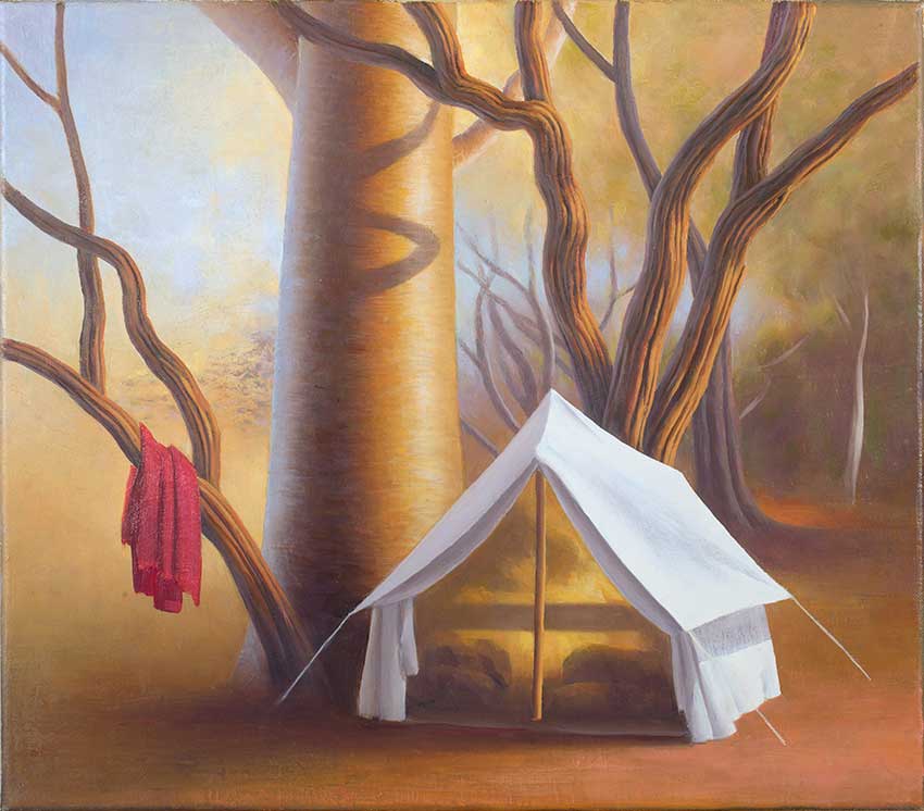 The Tent by Deborah Russell at Olsen Gallery