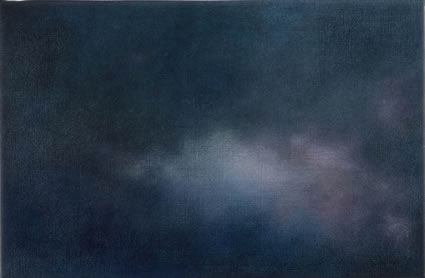 Etude de nuage - le bleu fonce Keeler-Milne