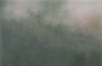 Etude de nuage - le vert et le rose Keeler-Milne