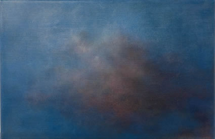 Etude de nuage - le bleu et le rose Keeler-Milne