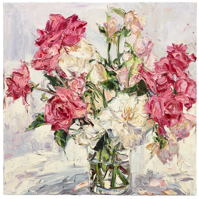 Roses and Peonies by Nicholas Harding 