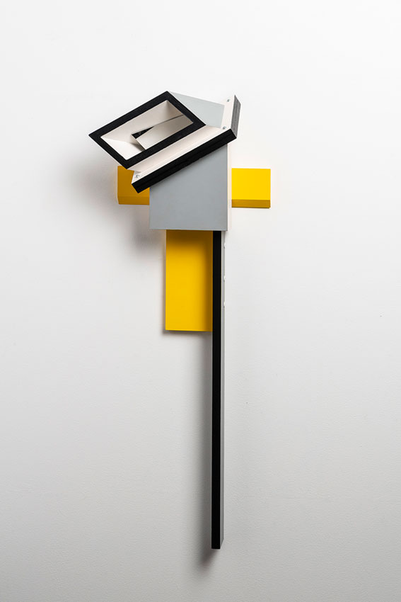 Shoegazer Yellow & Grey by Peter Vandermark