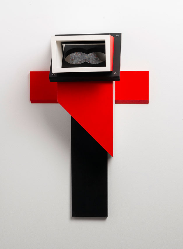 Shoegazer Black & Red by Peter Vandermark
