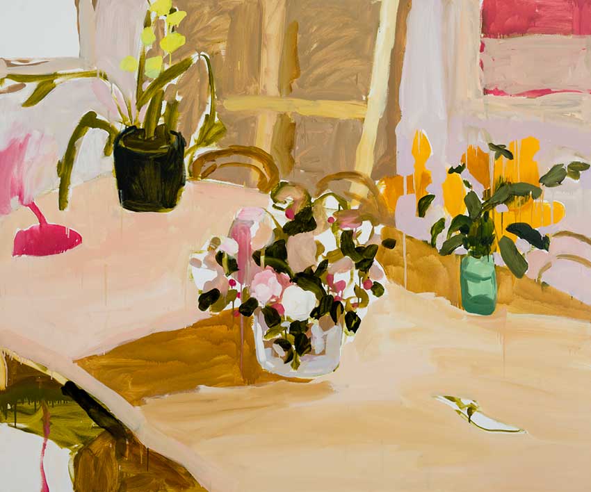 Flannel Flowers by Laura Jones at Olsen Gallery