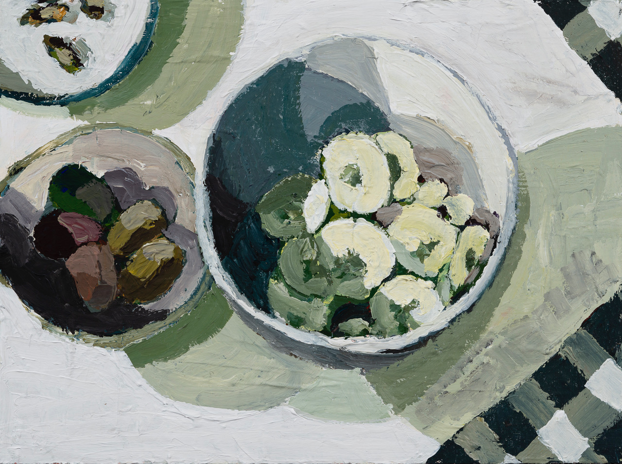 Still Life and the Artichoke Lesson by Zoe Young at Olsen Gallery