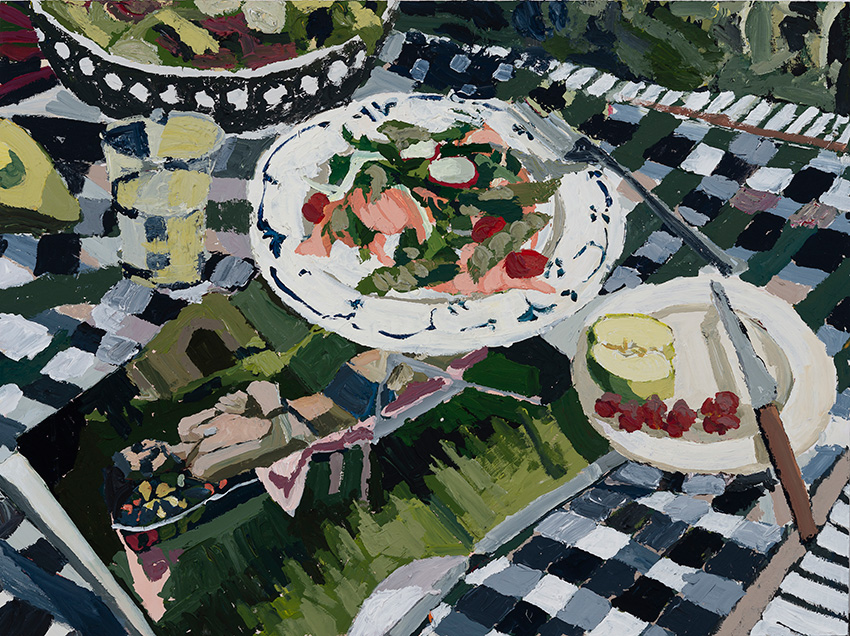 Scenes from a Cook Book by Zoe Young at Olsen Gallery