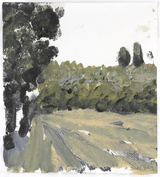 Monotype Study 1 (Provence, France) by Alan D Jones at Olsen Gallery