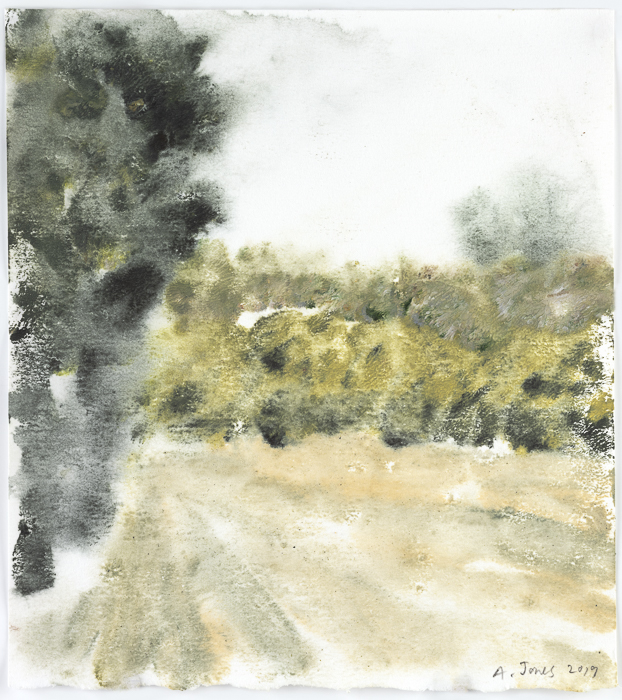 Monotype Study 7 (Provence, France) by Alan D Jones at Olsen Gallery
