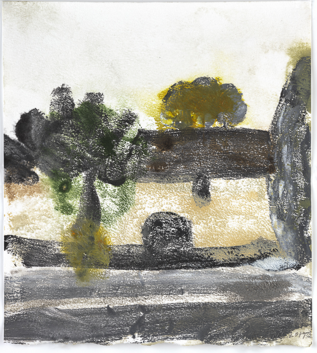 Monotype Study 10 (Provence, France) by Alan D Jones at Olsen Gallery