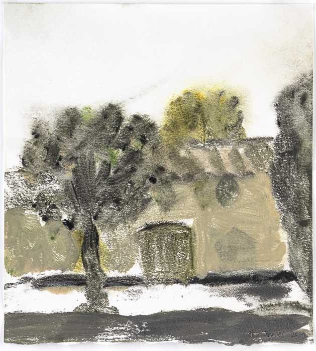 Monotype Study 2 (Provence, France) by Alan D Jones at Olsen Gallery