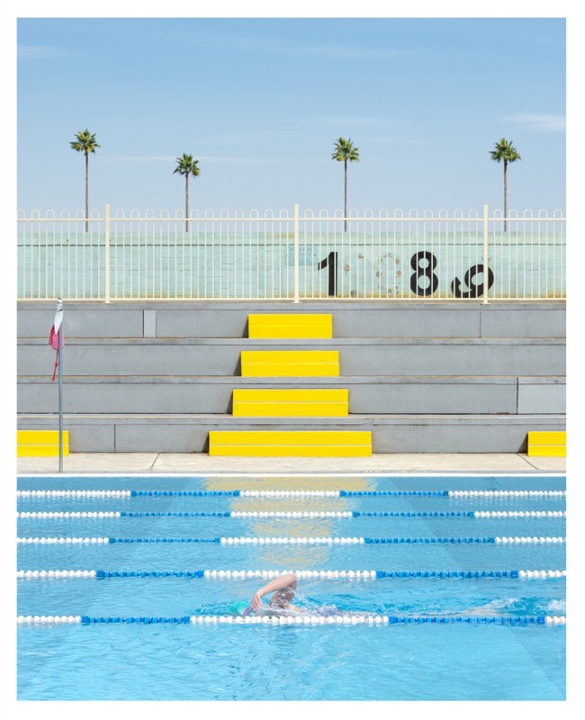 Lap Swimmer by George Byrne