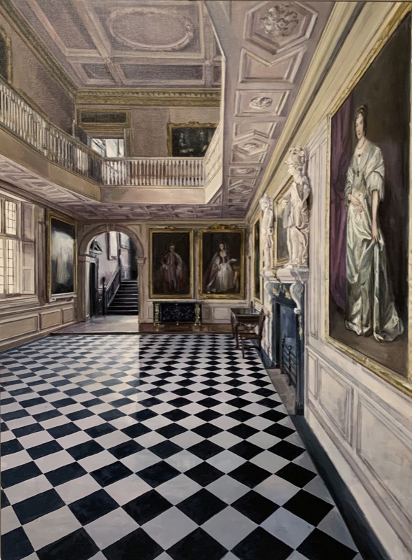 Interior Mellerstain House by David Calderon at Olsen Gallery
