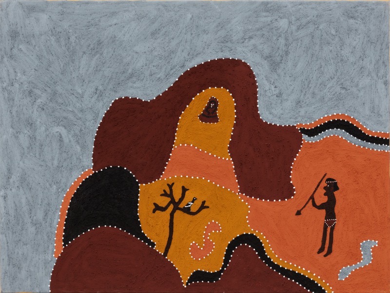 Windool Ngarranggarni by Shirley Purdie at Olsen Gallery