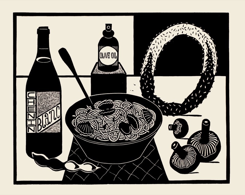 Clams and Chenin by Allie Webb