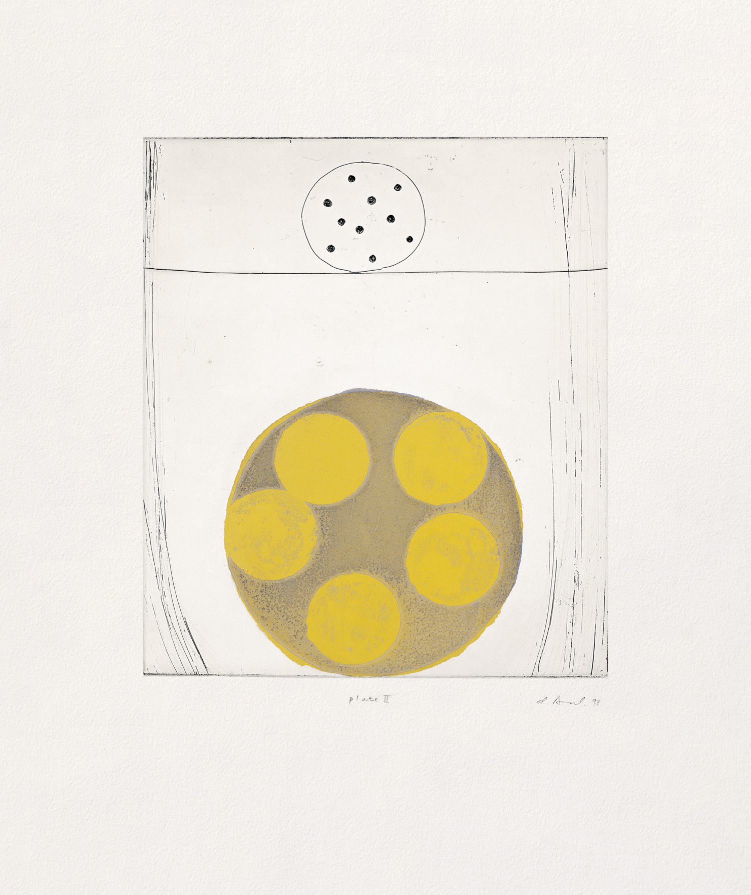 Plate II (Yellow) by David Band