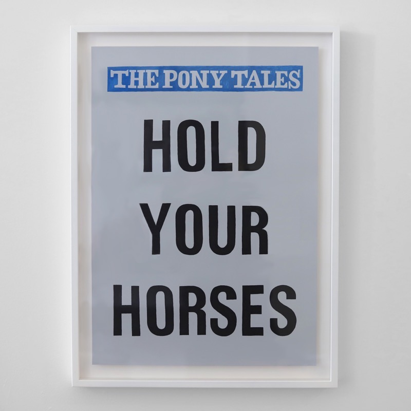 Hold Your Horses by Kenny Pittock 