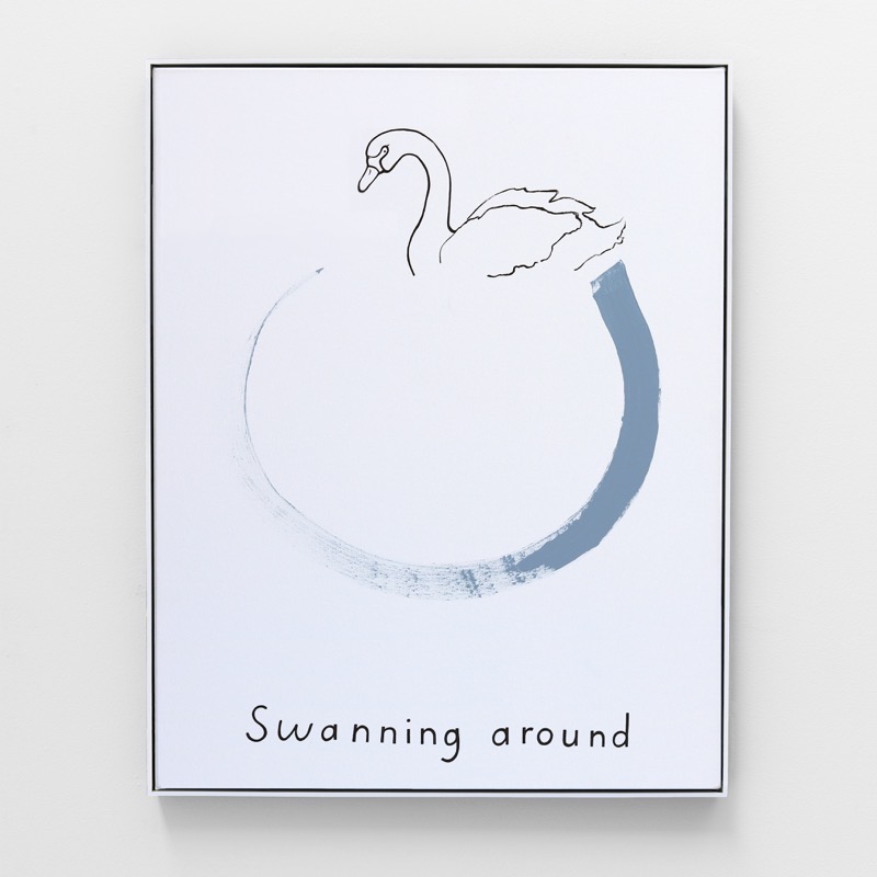 Swanning Around (1) by Kenny Pittock at Olsen Gallery