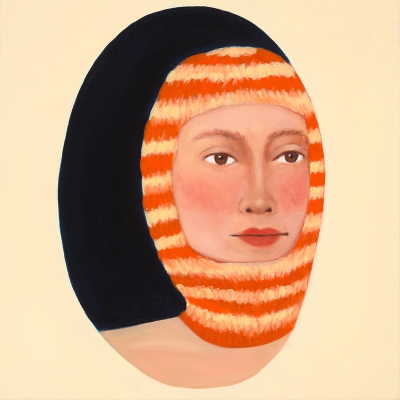 Girl in Orange and Yellow Stripes Olsen-Ormandy