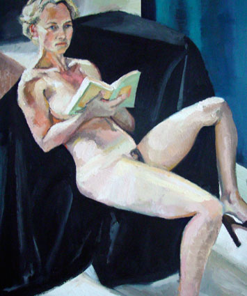 Nude Reading Malherbe
