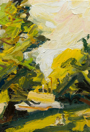 Landscape I by Robert Malherbe at Olsen Gallery