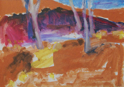Finke River Bed, Simpson Desert North by Jo Bertini at Olsen Gallery