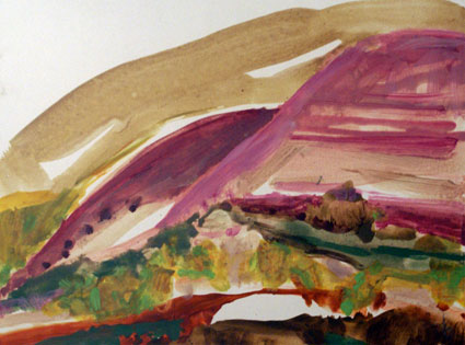 Finke I, Central Simpson Desert by Jo Bertini at Olsen Gallery