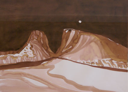 Night Desert V by Jo Bertini at Olsen Gallery