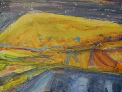 Evening Camp, Eyre Creek by Jo Bertini at Olsen Gallery