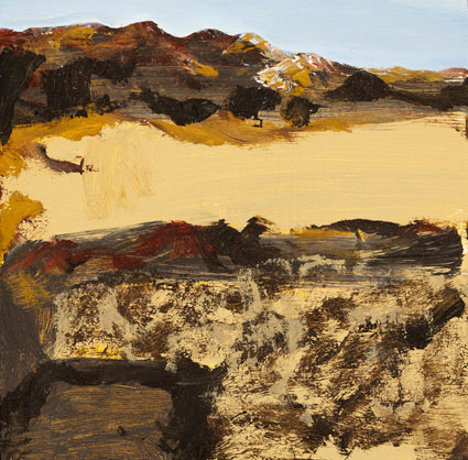 Untitled - Flinders Ranges Study IV by Luke Sciberras at Olsen Gallery