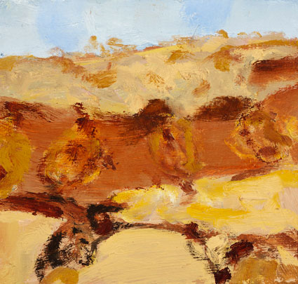 Untitled - Flinders Ranges Study IX by Luke Sciberras at Olsen Gallery