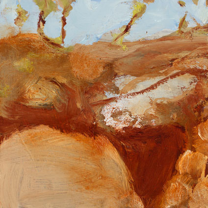 Untitled - Flinders Ranges Study II by Luke Sciberras at Olsen Gallery