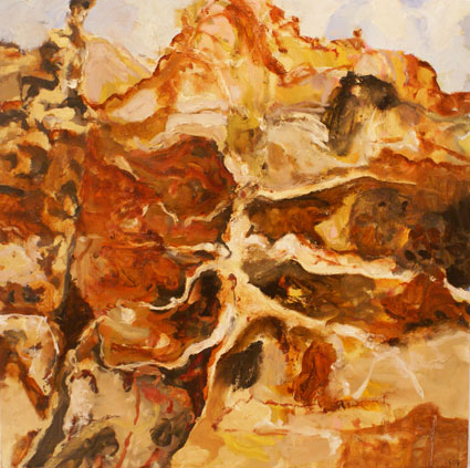Mining Landscape, Broken Hill by Luke Sciberras at Olsen Gallery