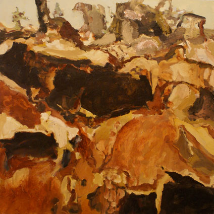 Untitled- Flinders Ranges Study XI by Luke Sciberras at Olsen Gallery