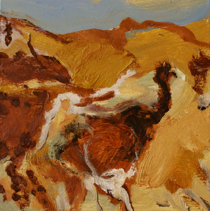 Untitled- Flinders Ranges XIII by Luke Sciberras at Olsen Gallery