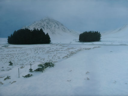 Winter Hedge by Kathryn Ryan at Olsen Gallery