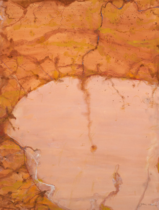 Lake Eyre- The Desert Sea III by John Olsen at Olsen Gallery