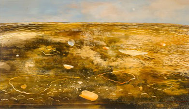Seabed, Lake Edge No.3 by Philip Hunter at Olsen Gallery