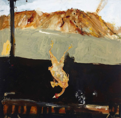 Floodline, Wilcannia by Luke Sciberras at Olsen Gallery
