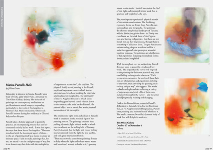 Marisa Purcell: Halo