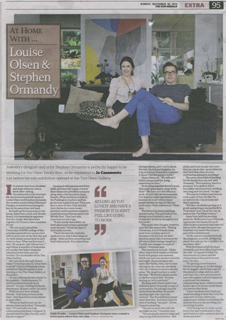 At Home With.. Louise Olsen & Stephen Ormandy