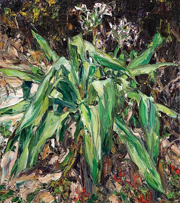Artwork: Swamp Lily with glory lilies