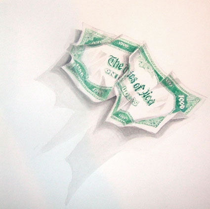 Artwork: One Thousand US Dollars II