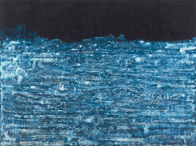 Artwork: Night river blue