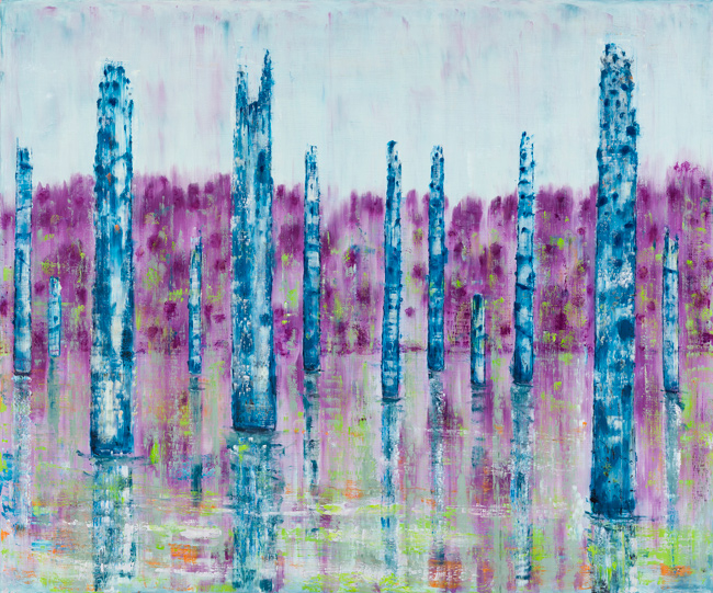 Artwork: Flooded forest